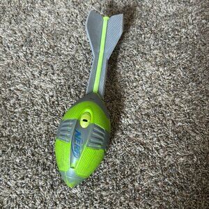 Nerf Aero Howler Vortex Football Whistler Hasbro Green / Silver